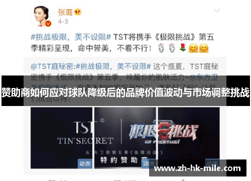 赞助商如何应对球队降级后的品牌价值波动与市场调整挑战